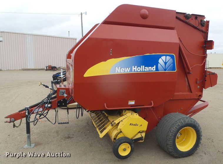 image for item DG0194 2008 New Holland BR7090 round baler