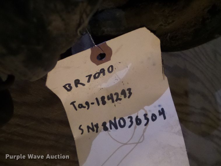 image for item DG0194 2008 New Holland BR7090 round baler