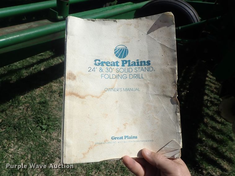 image for item DG3112 Great Plains Solid Stand 24 grain drill