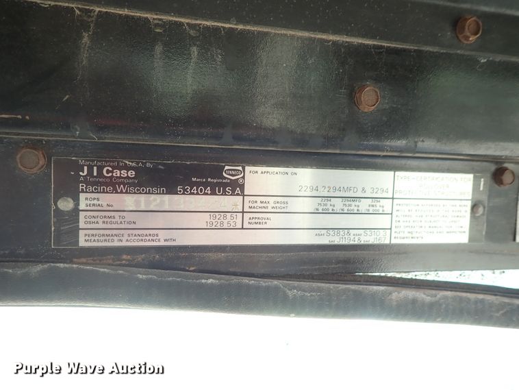 image for item DG3145 1987 Case IH 2294 MFWD tractor