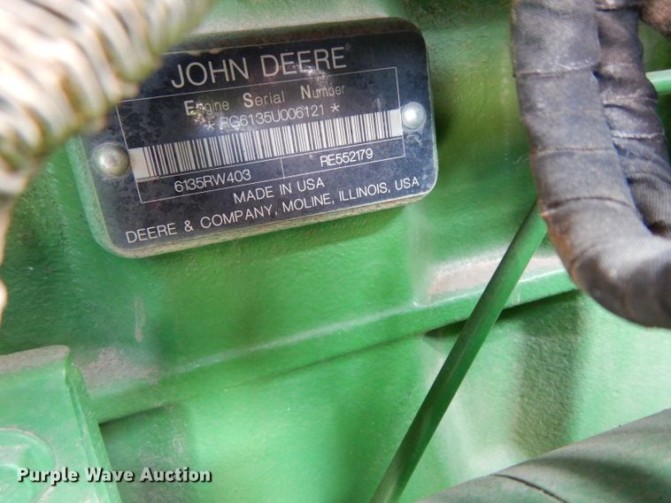 image for item DH2466 2015 John Deere 9520R 4WD tractor
