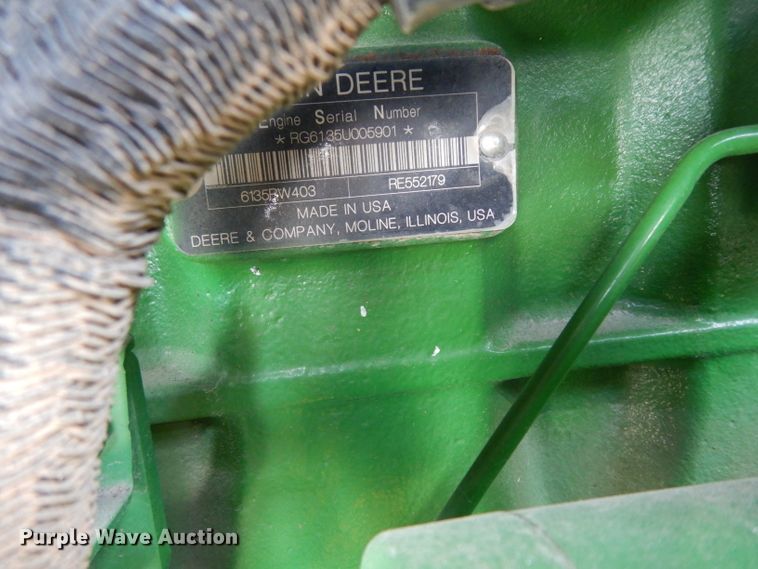 image for item DH2467 2015 John Deere 9520R 4WD tractor