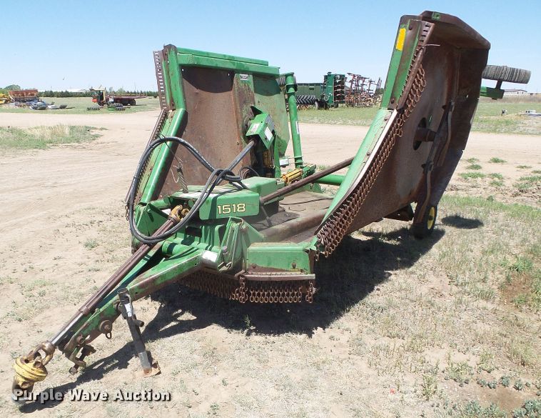 image for item DH4911 John Deere 1518 batwing rotary mower
