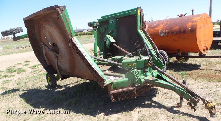 image for item DH4911 John Deere 1518 batwing rotary mower