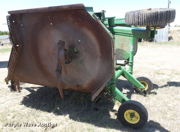 image for item DH4911 John Deere 1518 batwing rotary mower