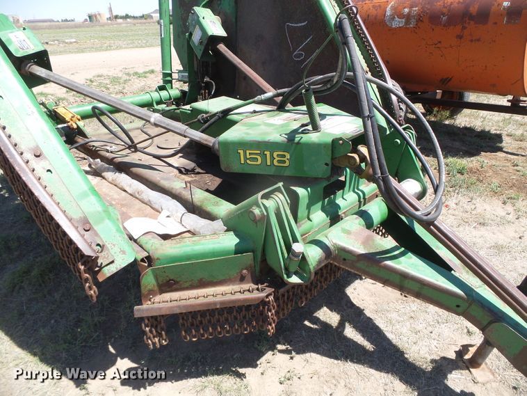 image for item DH4911 John Deere 1518 batwing rotary mower