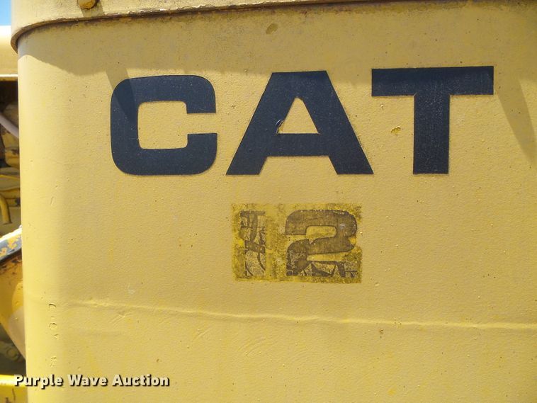 image for item DH4918 Caterpillar 12 rigid frame motor grader