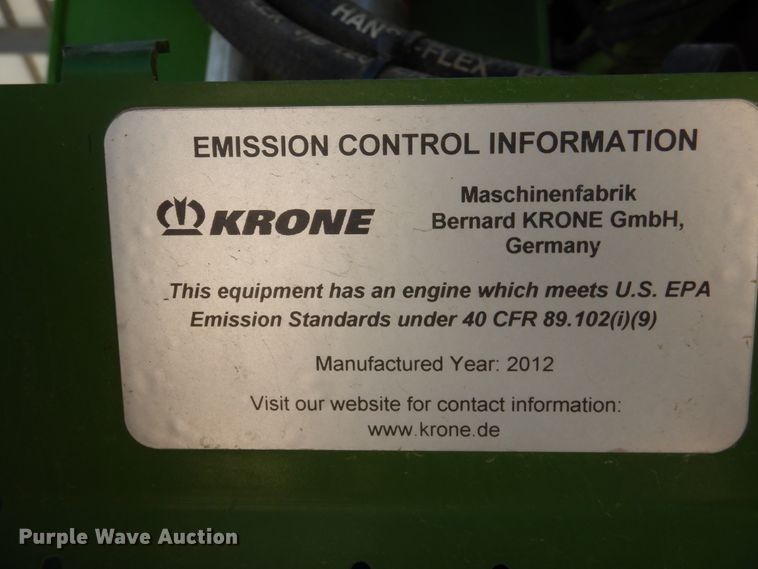 image for item DI0098 2012 Krone Big X 1100 forage harvester