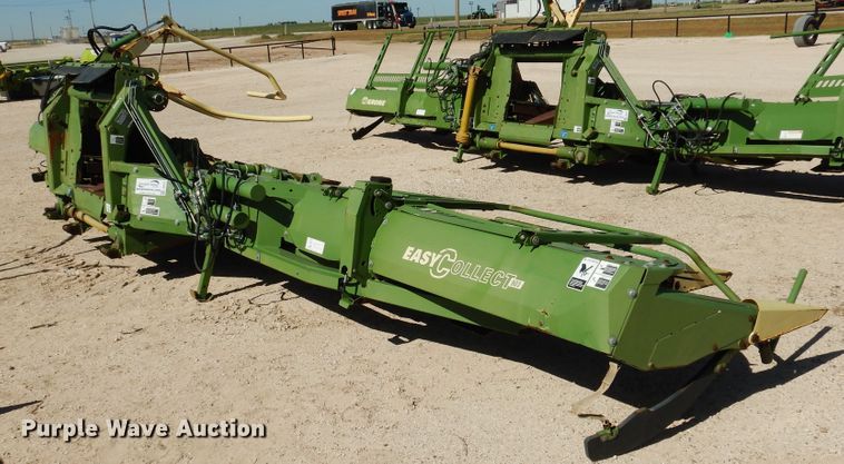 image for item DI0102 2011 Krone Easy Collect 903 forage head