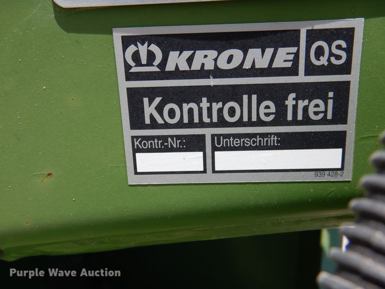 image for item DI0103 2011 Krone Easy Collect 903 forage head