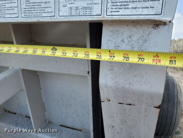 image for item DJ3120 2009 Kuhn Knight 2054 ProPush manure spreader