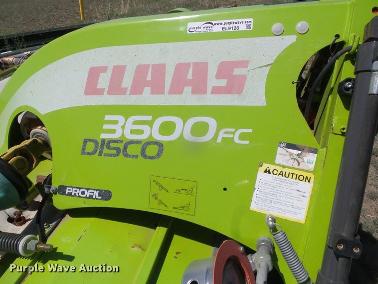 image for item EL9126 Claas Disco 3600FC mower conditioner