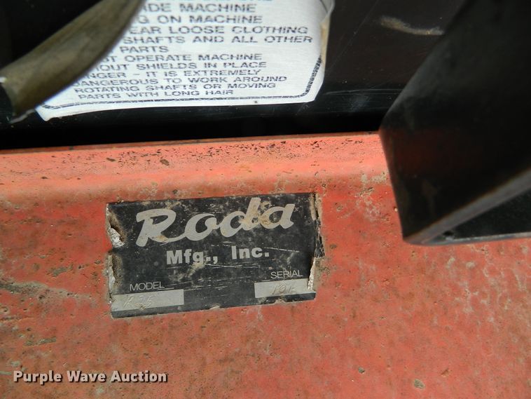 image for item GE9905 Roda R25 manure spreader