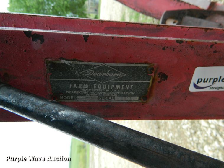 image for item GE9910 Dearborn 11-10 spring tooth harrow