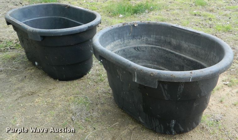 image for item GE9914 (2) livestock tanks