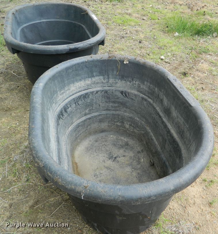 image for item GE9914 (2) livestock tanks