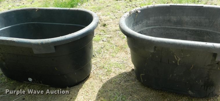 image for item GE9914 (2) livestock tanks