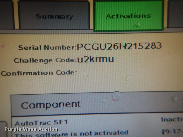 image for item GO9637 John Deere monitor system