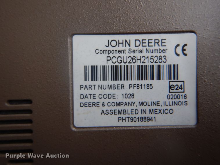 image for item GO9637 John Deere monitor system