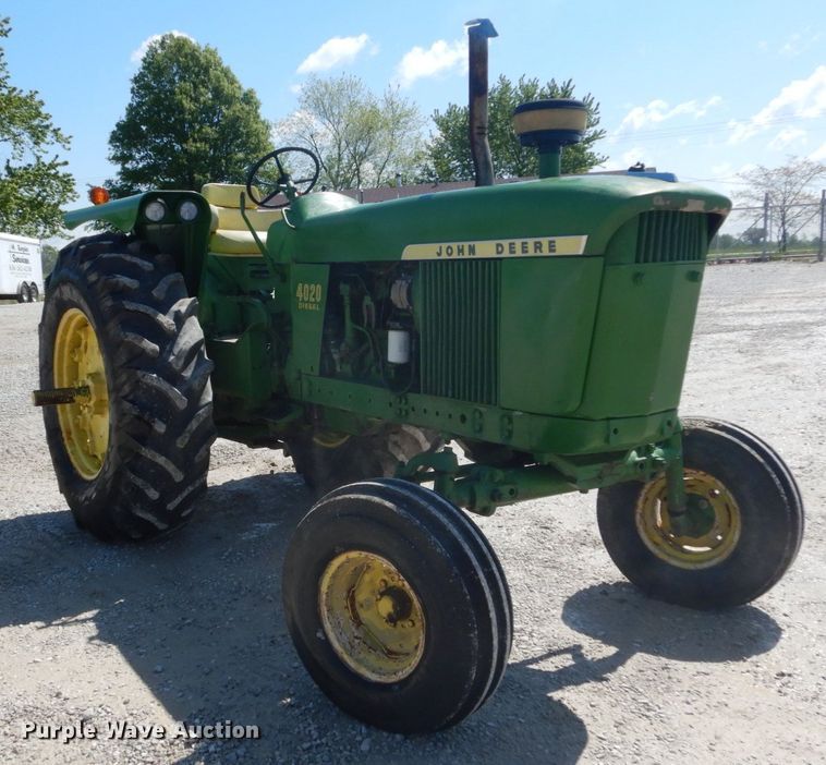 image for item GU9987 1967 John Deere 4020 tractor