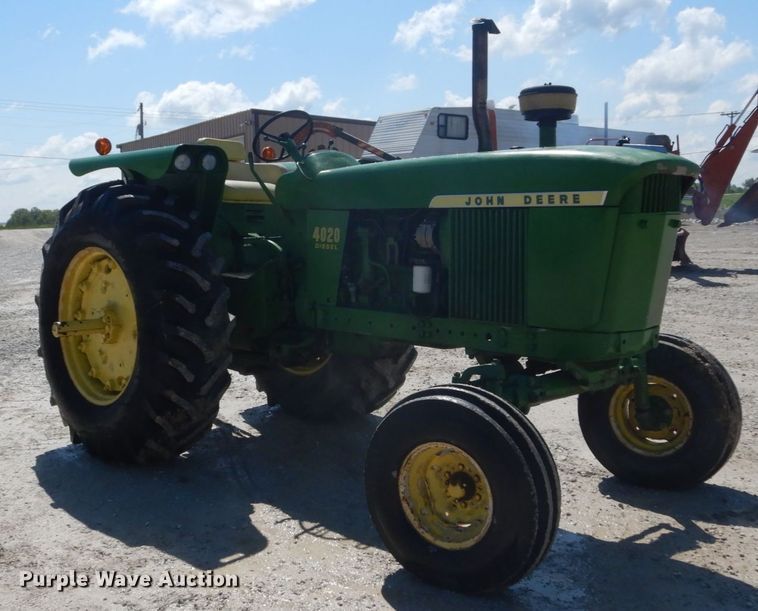 image for item GU9987 1967 John Deere 4020 tractor