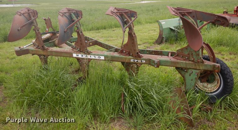 image for item GW9020 Oliver eight bottom plow