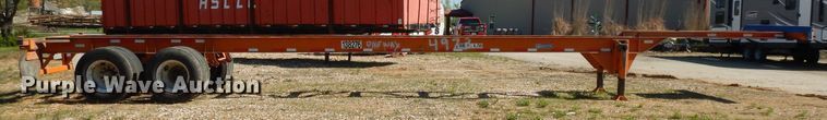 image for item DE5631 2001 Stoughton CCGN-48T flatbed trailer