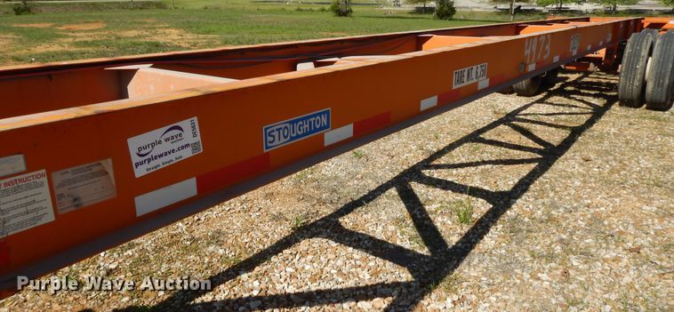 image for item DE5631 2001 Stoughton CCGN-48T flatbed trailer