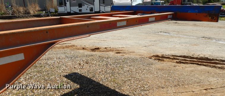 image for item DE5631 2001 Stoughton CCGN-48T flatbed trailer