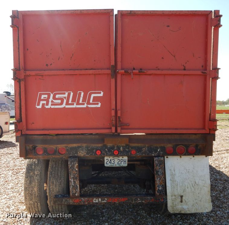 image for item DE5632 2000 Transcraft TL2000W2 scrap trailer