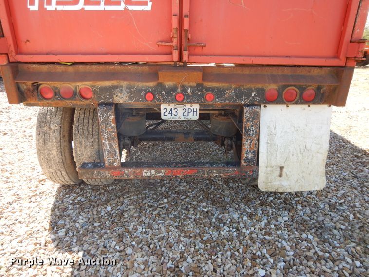 image for item DE5632 2000 Transcraft TL2000W2 scrap trailer