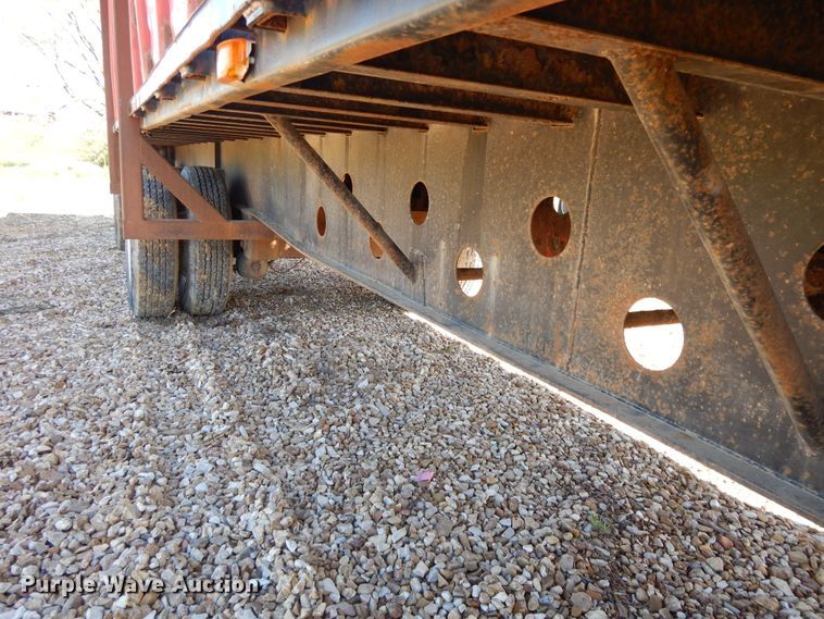 image for item DE5632 2000 Transcraft TL2000W2 scrap trailer