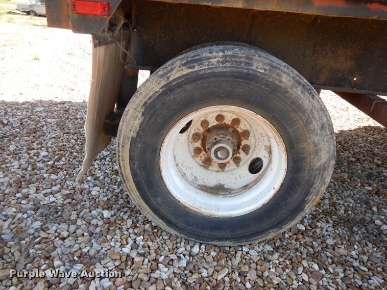 image for item DE5632 2000 Transcraft TL2000W2 scrap trailer