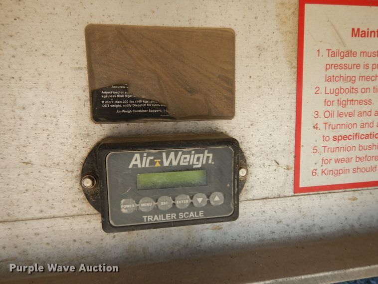 image for item DE5636 2006 Travis 200624FT end dump trailer