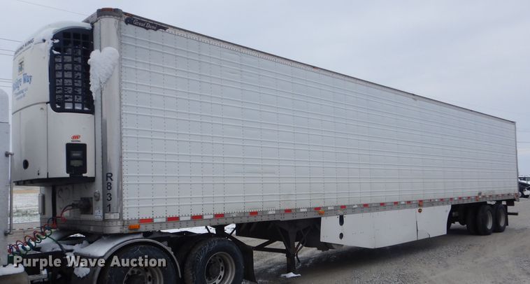 image for item DF3075 2008 Great Dane refrigerated van trailer