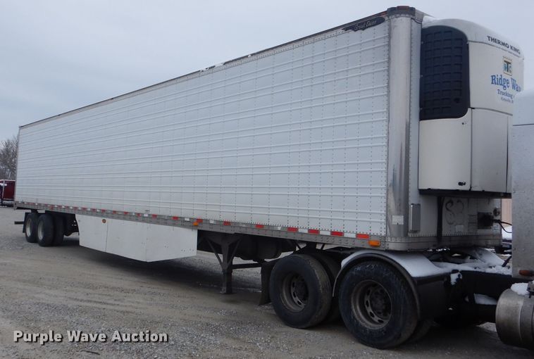 image for item DF3075 2008 Great Dane refrigerated van trailer