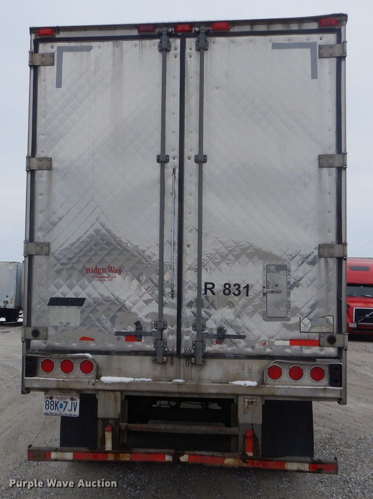 image for item DF3075 2008 Great Dane refrigerated van trailer
