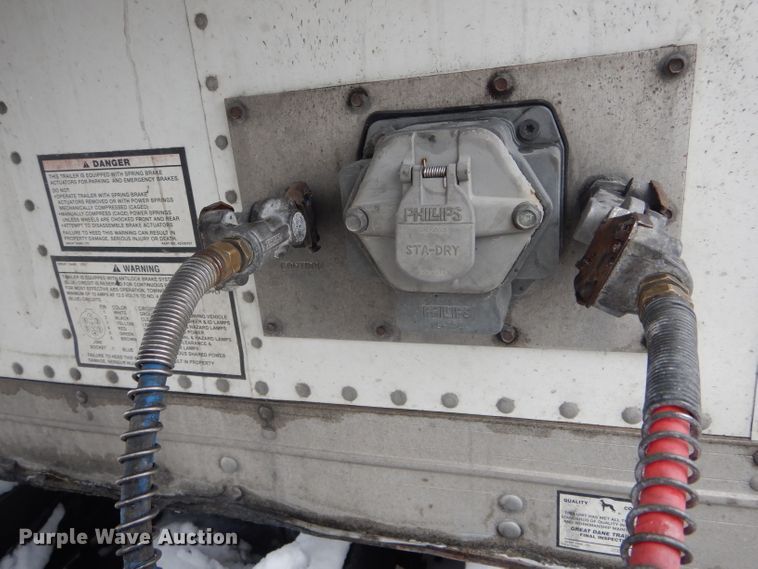 image for item DF3075 2008 Great Dane refrigerated van trailer