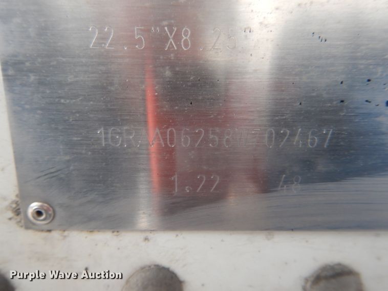 image for item DF3075 2008 Great Dane refrigerated van trailer