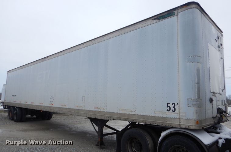 image for item DF3077 1999 Great Dane dry van trailer