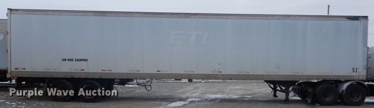 image for item DF3077 1999 Great Dane dry van trailer