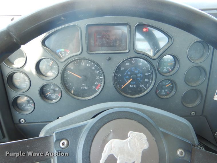 image for item DF3138 2009 Mack CXU612 flatbed truck