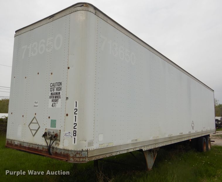 image for item DF3162 1997 Pines dry van trailer