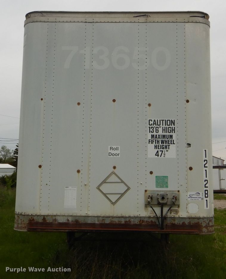 image for item DF3162 1997 Pines dry van trailer