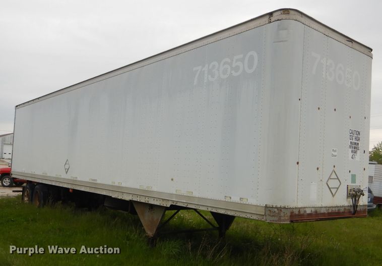 image for item DF3162 1997 Pines dry van trailer