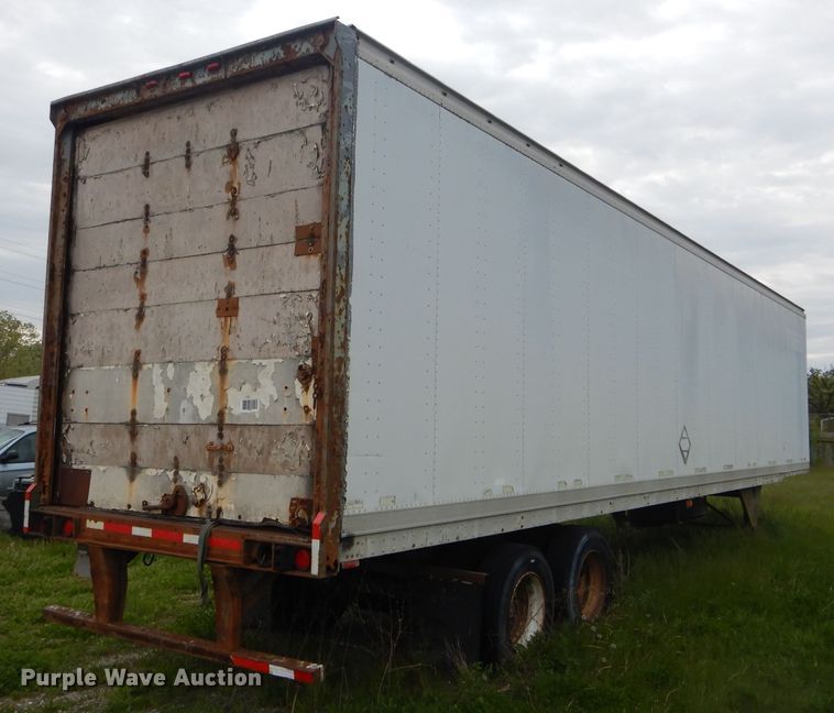 image for item DF3162 1997 Pines dry van trailer