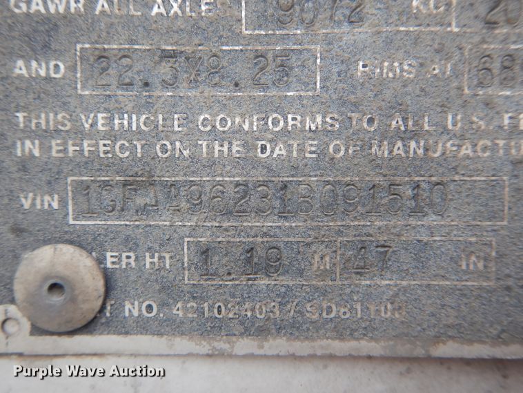 image for item DF3163 2001 Great Dane 731T dry van trailer