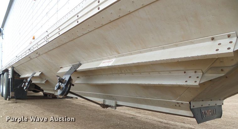 image for item DG0195 1985 Timpte double hopper bottom grain trailer