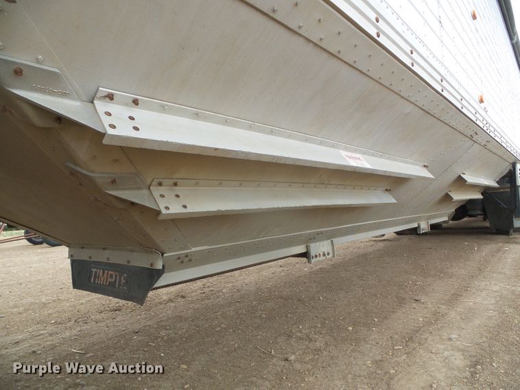 image for item DG0195 1985 Timpte double hopper bottom grain trailer