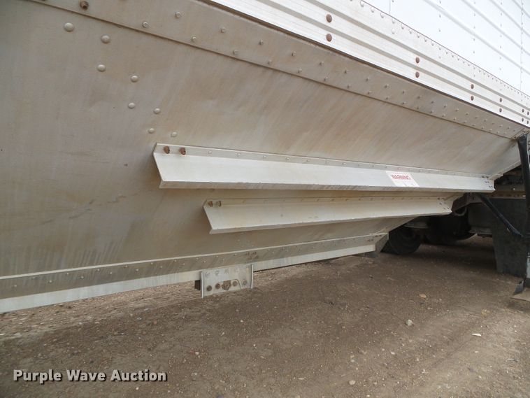 image for item DG0195 1985 Timpte double hopper bottom grain trailer